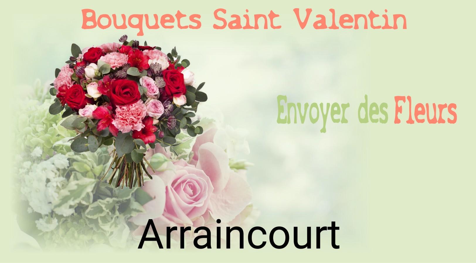 Roses de Saint-Valentin livrées à Arraincourt